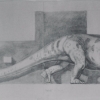 rudolf-kurz-dinosaurs-drawing-for-mural