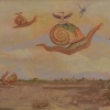 12_Low-Gravity-Snails_acrylic-on-panel_16x20_2023